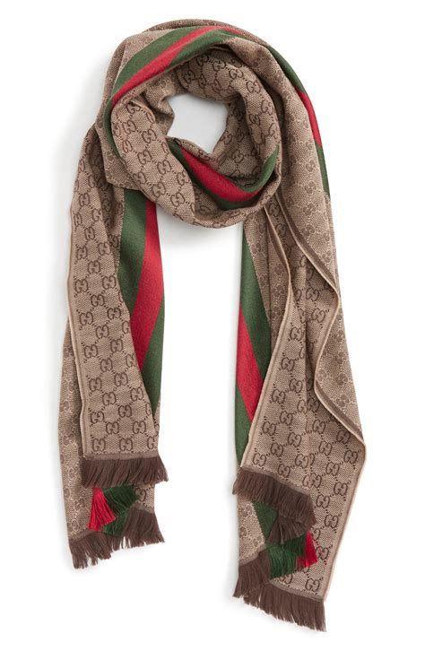 gucci scarf mens|Gucci scarf men's silk.